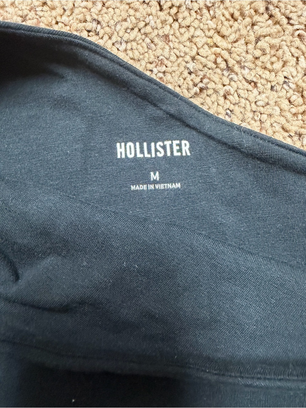 Hollister Black One-Shoulder Tank Top - Picture 2 of 3